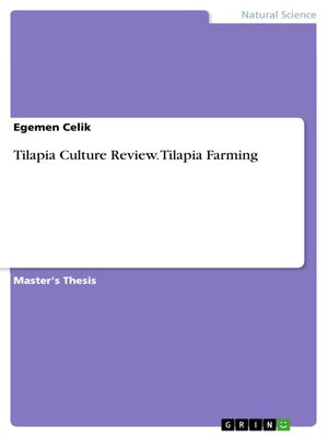 cover image of Tilapia Culture Review. Tilapia Farming